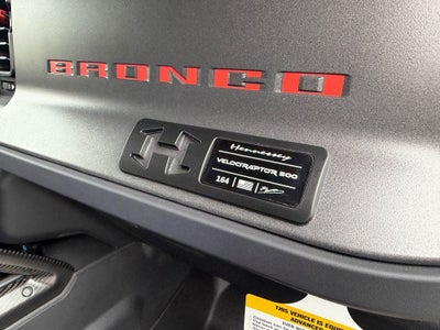 2025 Ford Bronco Hennessey VelociRaptor 500