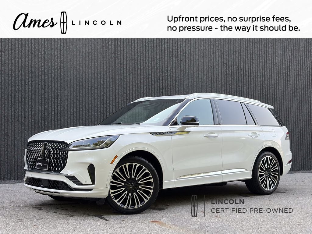 2025 Lincoln Aviator Black Label Premium