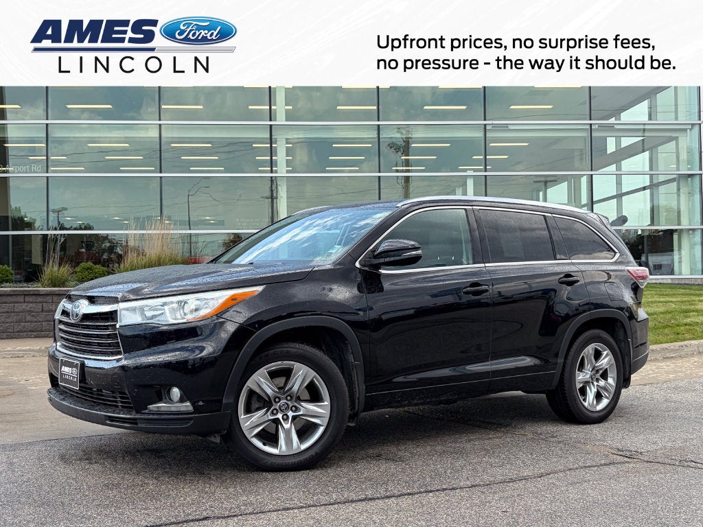 2016 Toyota Highlander Limited Platinum