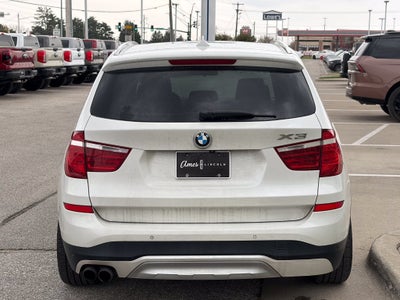 2017 BMW X3 xDrive35i