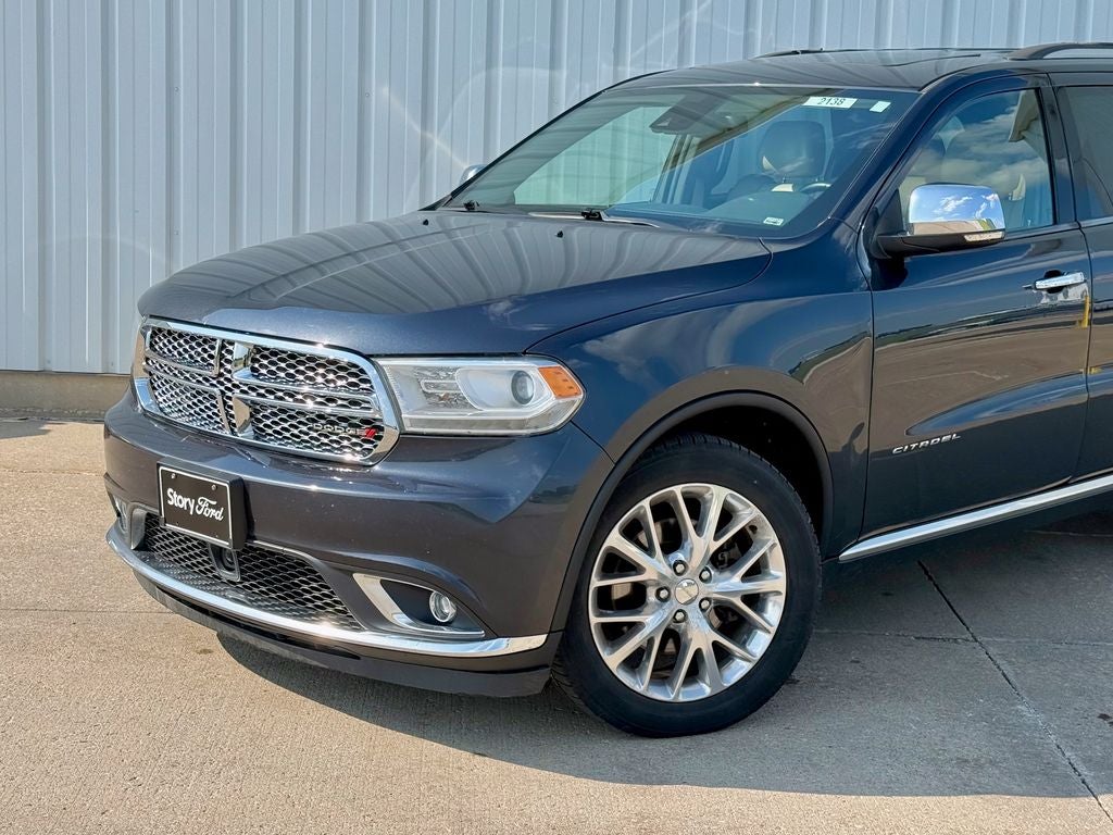 Used 2015 Dodge Durango Citadel with VIN 1C4SDJET0FC793314 for sale in Story City, IA