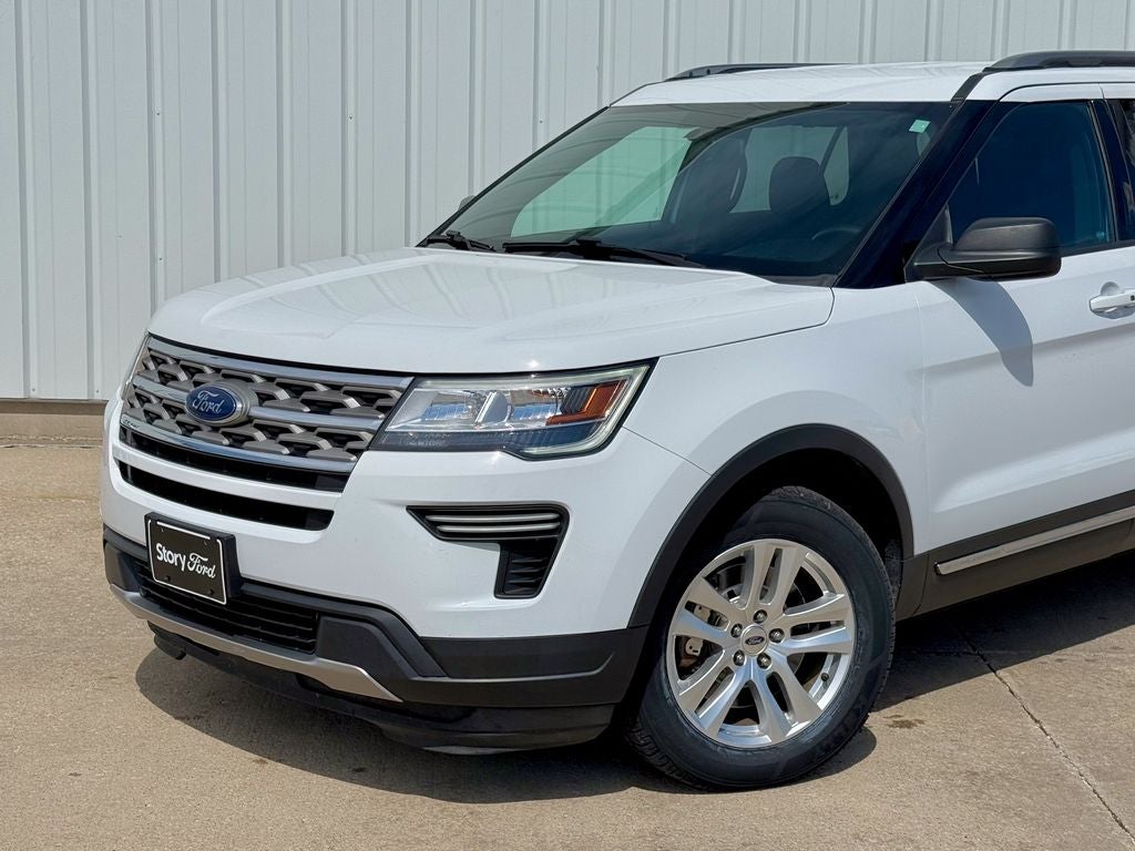 Used 2018 Ford Explorer XLT with VIN 1FM5K8D8XJGA01742 for sale in Story City, IA